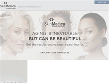 Tablet Screenshot of newzealand.skinmedica.com